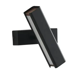 Applique murale pivotante noire LED - Salvi