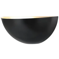 Applique murale Pocyon E27 28W L.24,6xH.10xP.12cm noir GoodHome