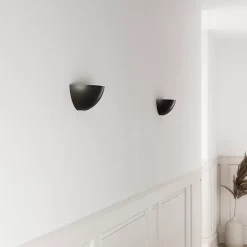 Applique murale Pocyon E27 28W L.24,6xH.10xP.12cm noir GoodHome