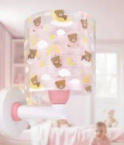 Applique murale pour enfants Baby Teddy Rose Ours