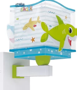 Applique murale pour enfants Little Shark Petit Requin