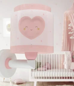 Applique murale pour enfant Baby Dreams Coeur rose