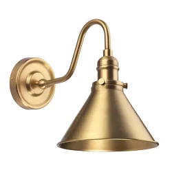 Applique murale Provence 1 lumière - Laiton vieilli