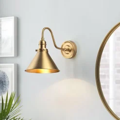 Applique murale Provence 1 lumière - Laiton vieilli