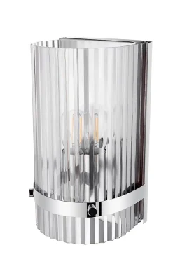 Applique murale Rhyolit E14 IP20 argent