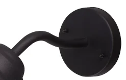 Applique murale Rimouski E27 60W IP44 GoodHome noir