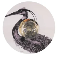 Applique murale ronde aluminium x Ardif