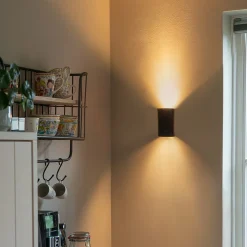 Applique murale ronde design noire - Sabbir