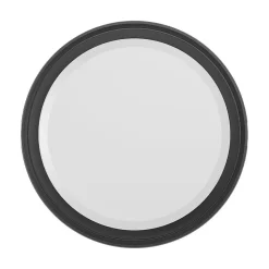 Applique murale ronde LED 18W Noir 3en1 IP65 détecteur
