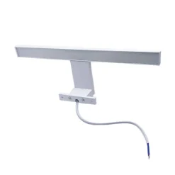 Applique Murale Salle de Bain Blanche 9W IP44 - Blanc Neutre 4000K - 5500K - SILAMP