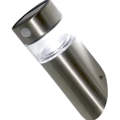 Applique murale solaire à détection Kiana 50lm 0.58W IP44 GoodHome chrome