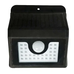 Applique murale solaire avec détecteur de mouvements - 300 lumens