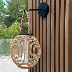 Applique murale solaire ISALINE H25cm