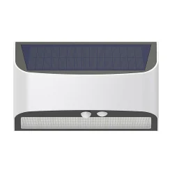 Applique murale solaire LED 6W IP54 blanc