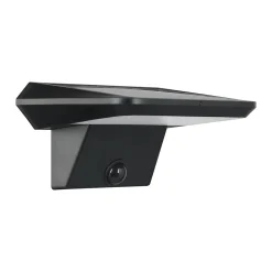 Applique murale solaire Porrassa LED intégrée 800 lms IP44 Eglo noir