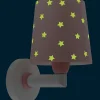 Applique murale Star Light Lumière Étoilée rose