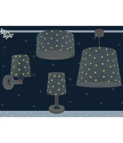 Applique murale Star Light Lumière Étoilée bleu