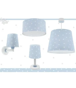 Applique murale Star Light Lumière Étoilée bleu