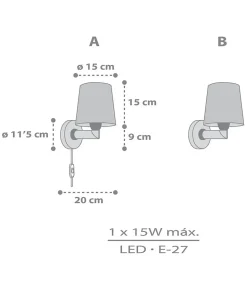 Applique murale Star Light Lumière Étoilée blanc