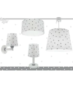 Applique murale Star Light Lumière Étoilée blanc