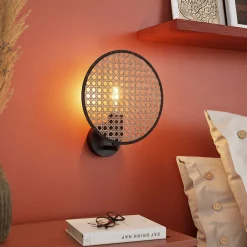 Applique murale Tonkin E27 15W L.25xH.29xP.14cm GoodHome