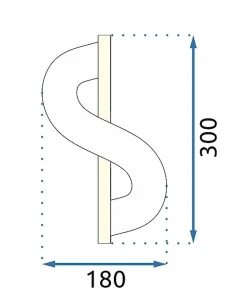 APPLIQUE MURALE TOOLIGHT G032-W GOLD