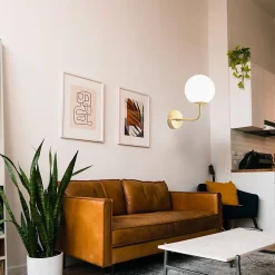 APPLIQUE MURALE TOOLIGHT G096-1W GOLD WHITE