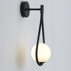 APPLIQUE MURALE TOOLIGHT G093-1W BLACK WHITE BLACK