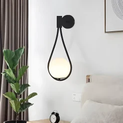 APPLIQUE MURALE TOOLIGHT G093-1W BLACK WHITE BLACK