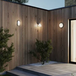 Applique murale Vallen E27 25W IP44 GoodHome chrome