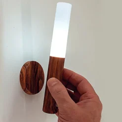 Applique murale veilleuse portable avec détecteur de mouvement