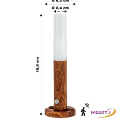 Applique murale veilleuse portable avec détecteur de mouvement