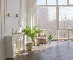 Applique murale verre et métal Marquise