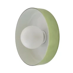 Applique murale verre et métal vert, rouge G9 5 W Ø25 cm Jumell Yori