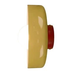 Applique murale verre et métal vert, rouge G9 5 W Ø25 cm Jumell Yori