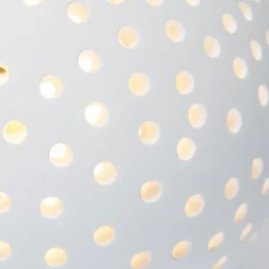 Applique murale vintage en plâtre blanc Globe - Blur