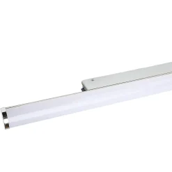 Applique murale Yucata LED intégrée 600lm 6.5W IP44 Ø4,1cm blanc neutre GoodHome argent