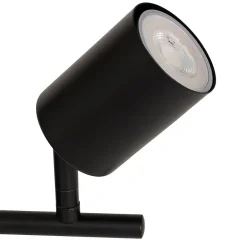 Applique murale/plafonnier Vico noir 25,5x10cm - Atmosphera