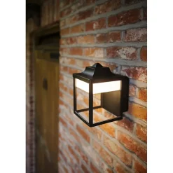 Applique Noir Matt ZOE, LED Intégrée, 9W, 330 lumens, 3000K, IP54, 230V, Classe I