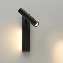 Applique noire tête de lit liseuse droite - Lodvi - DROITE