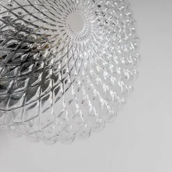 Applique ou plafonnier rosace en verre - Anthemis