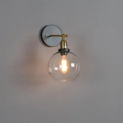 Applique rétro en verre rond - Olivia