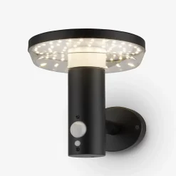 Applique Solaire 360 - Éclairage Constant et Détection - Pour Façade, Allée, Terrasse - Groupe DDC