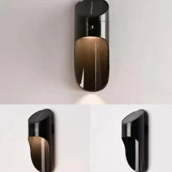 Applique Solaire Extérieure Noire 0.5W - Blanc Froid 6000K - 8000K - SILAMP