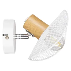 Applique spot orientable métal Hyde blanc