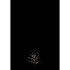 Arbre lumineux branche led en métal noir 57x20x20 cm
