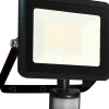 Arlux Lighting Projecteur mural KREON 2 - IP44, 20W, 4000K, 2000lm, Noir - Détecteur IR