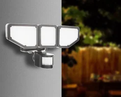 Arlux Lighting Projecteur Solaire DRIFT 15W 1000lm - Detecteur de Mouvement