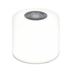 Baladeuse extérieur LED intégrée Noma IP44 150lm 2,3W ∅10 x H.18,5cm Lutec blanc variateur télécommandé