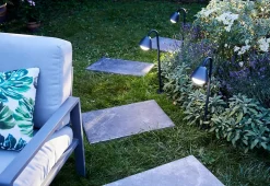 Balise extérieure Denar LED intégrée 700lm IP44 GoodHome gris anthracite